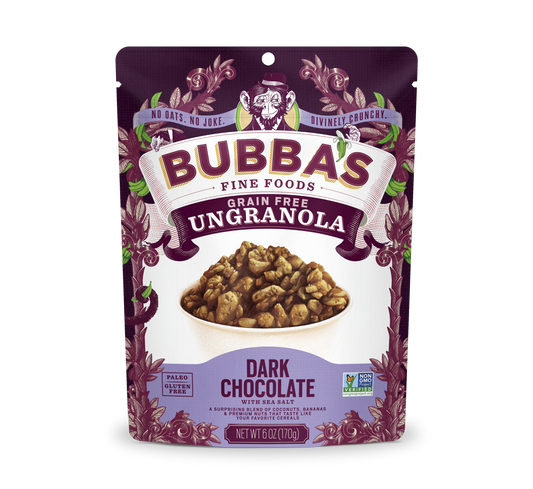 Chocolat noir au sel de mer UnGranola, 6oz