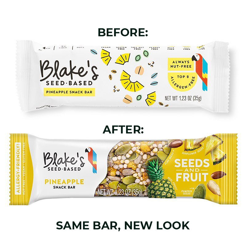 Barrita Semillas Y Frutas De Piña