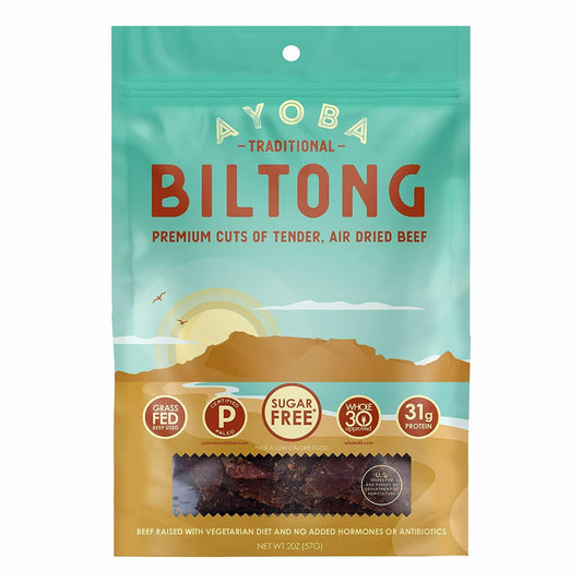 Traditional Grass Fed Beef Biltong