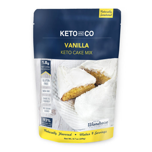 Keto Vanilla Cake Mix