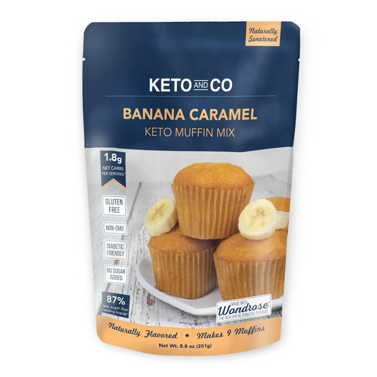 Keto Banana Caramel Muffin Mix