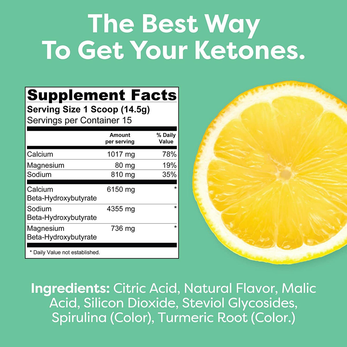 Exogenous Ketones Lemon Lime