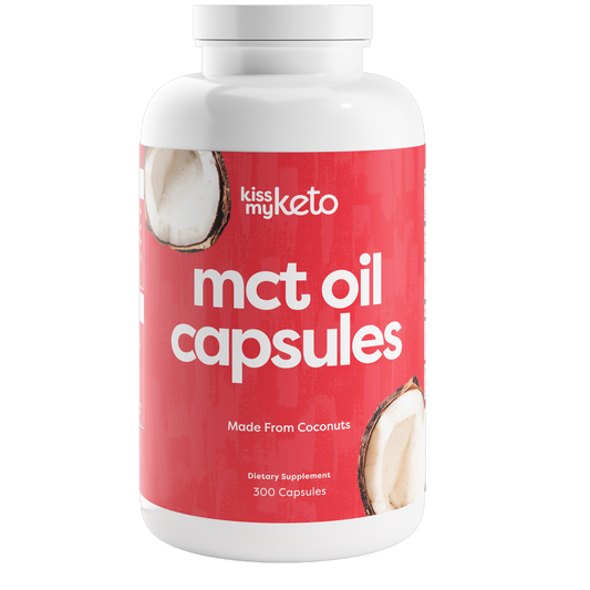 Cápsulas blandas de aceite MCT