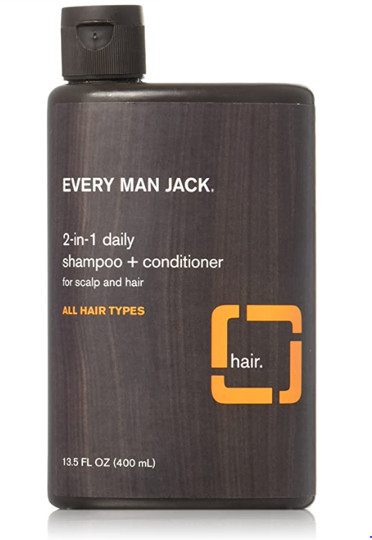 Every Man Jack 2 in 1 Daily Shampoo Citrus 13.5 oz