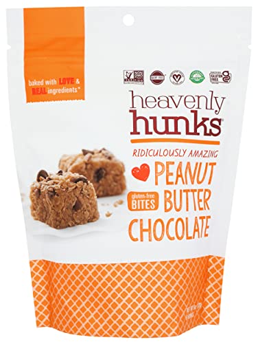 Galletas Heavenly Hunk con chispas de chocolate y mantequilla de maní de E&amp;C, 6 onzas 