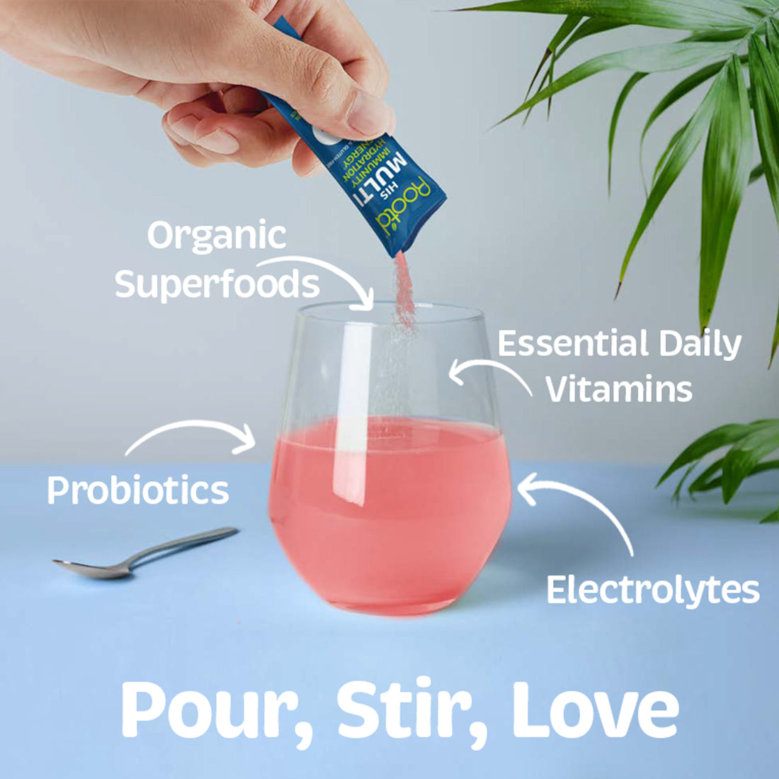 Orchard Berry Electrolitos sin azúcar + Multivitamina de espectro completo para hombres
