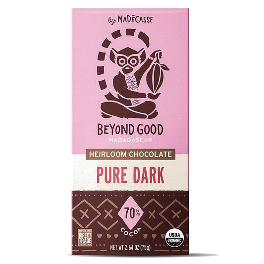 Chocolat noir pur 70 % de Madagascar