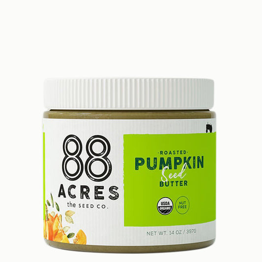 Mantequilla de semillas de calabaza asada