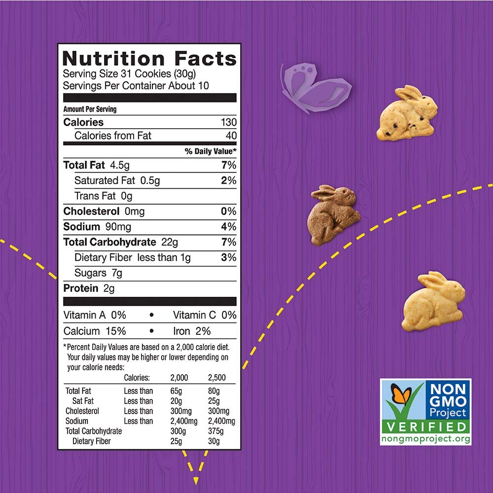 Bunny Grahams aux pépites de chocolat biologique 