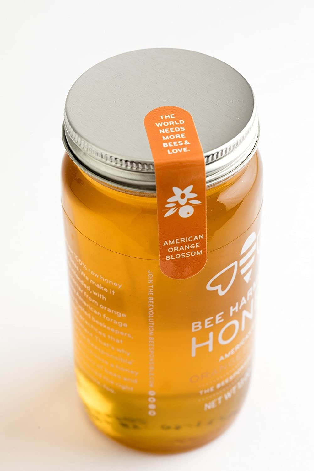 Bee Harmony American Raw Orange Blossom Honey
