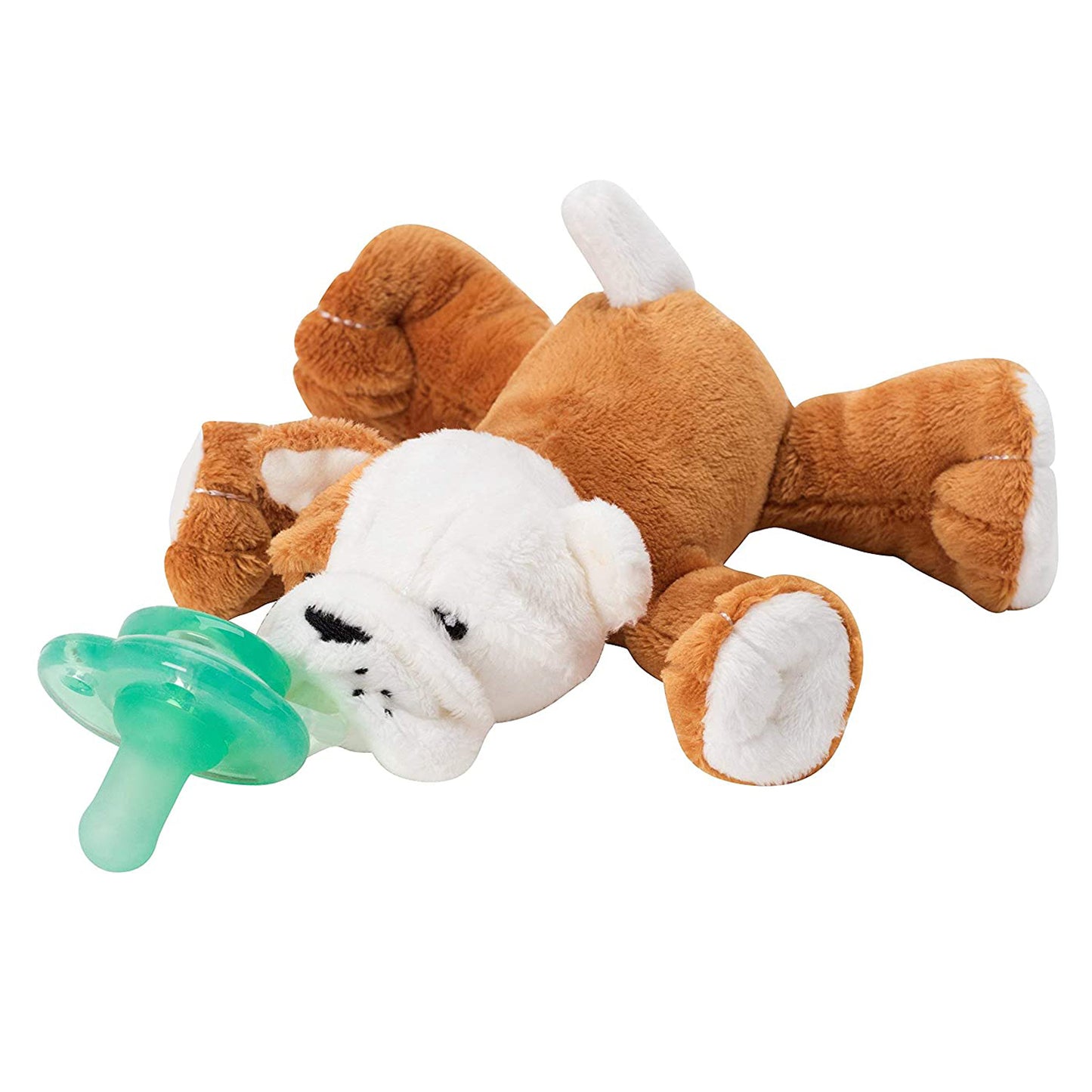 Pacifier Holder and Rattle - Barkley The Bull Dog