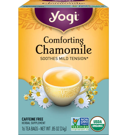 Té reconfortante de manzanilla