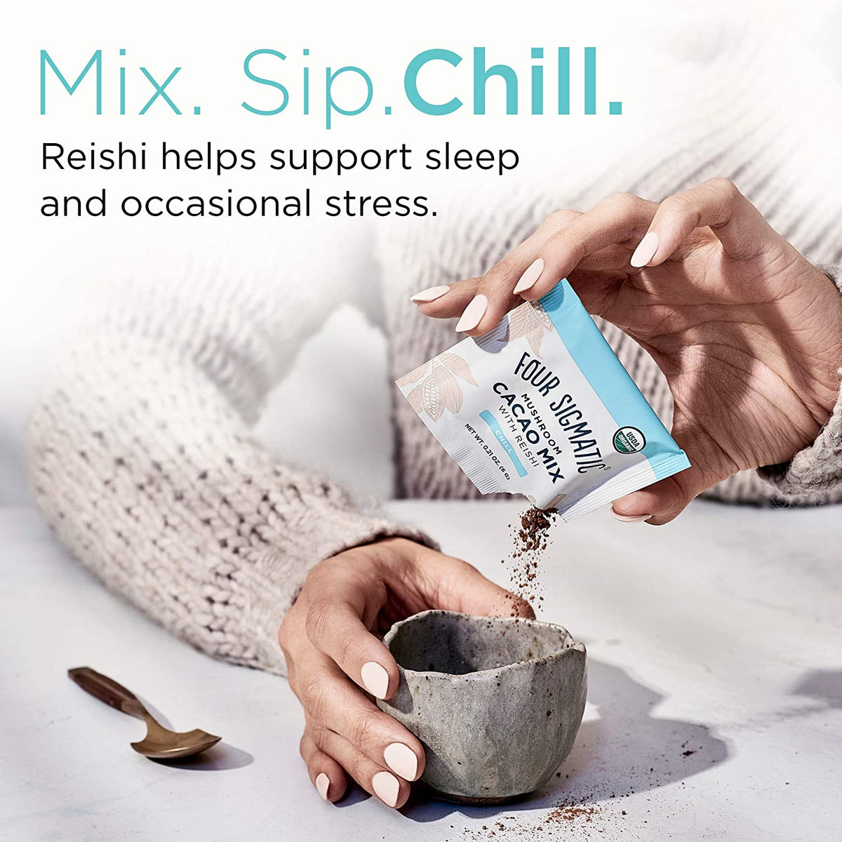 Mushroom Cacao with Reishi