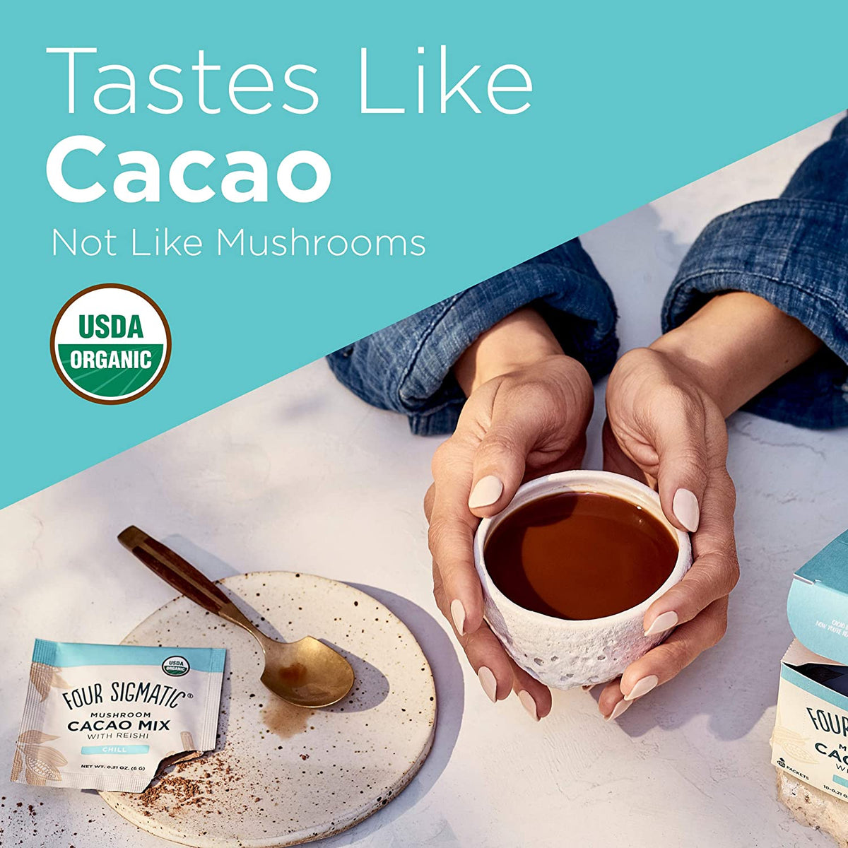 Mushroom Cacao with Reishi