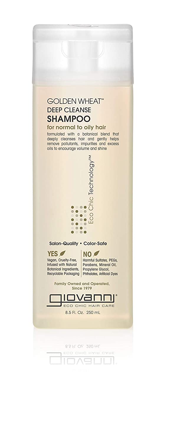 Shampooing nettoyant en profondeur au blé doré 