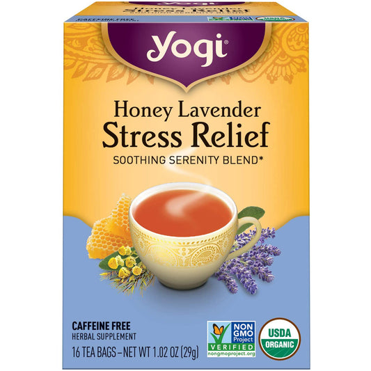 Honey Lavender Stress Relief Tea