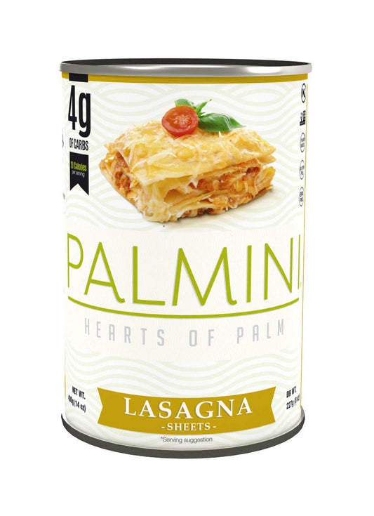 Hearts of Palm Lasagna Sheets in Can