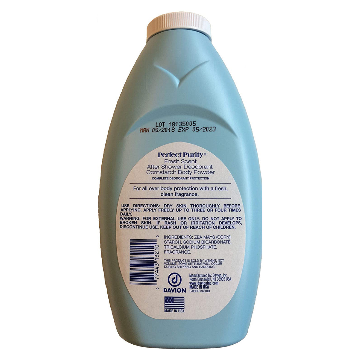 Talc Free After Shower Deodorant Body Powder