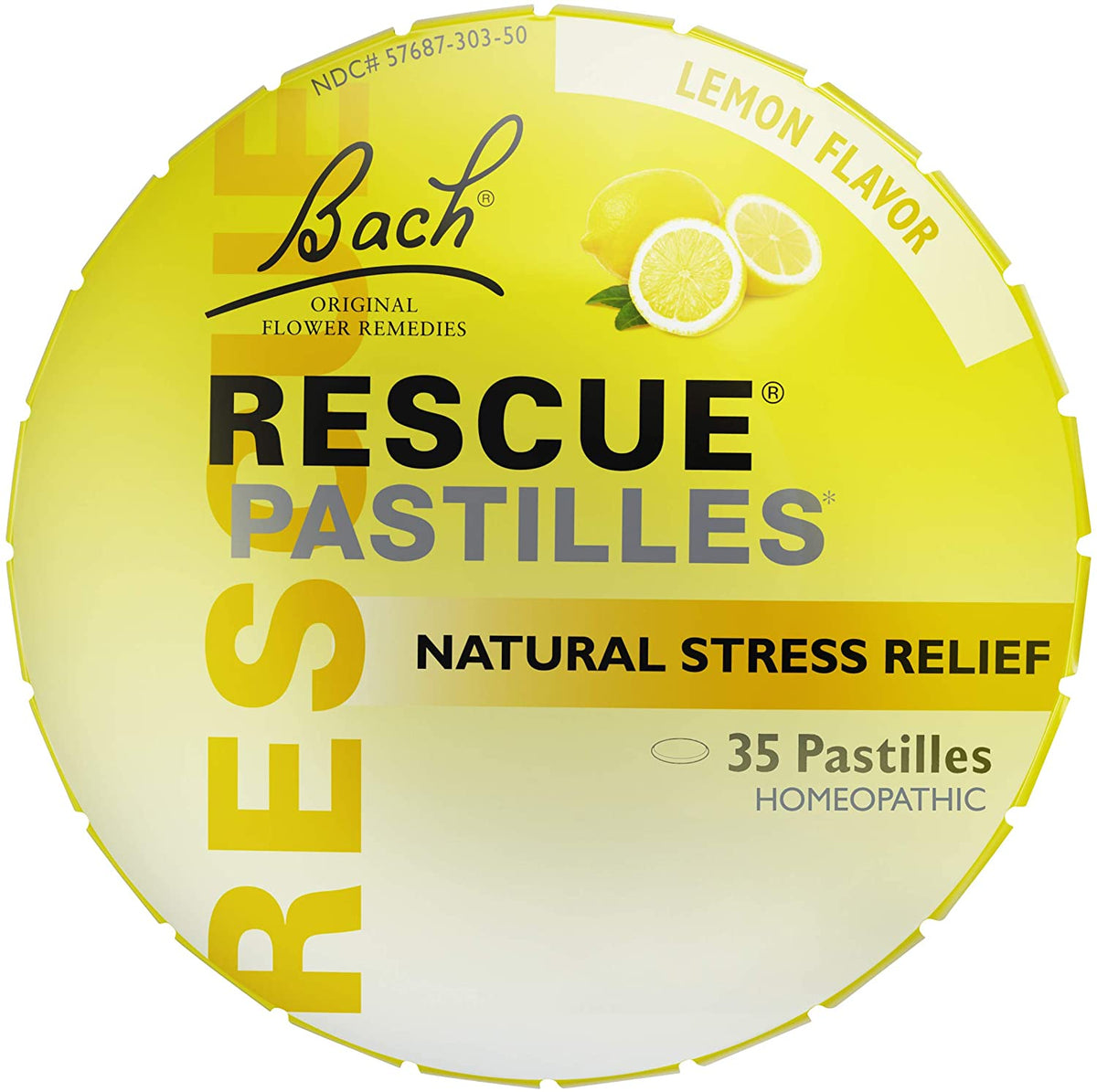 Pastilles Lemon Natural Stress Relief