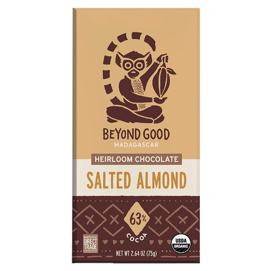 Amande Salée 63% Cacao Origine Unique Madagascar
