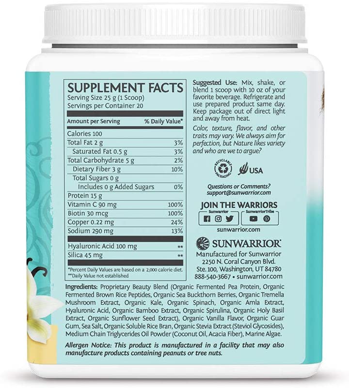 Tahitian Vanilla Collagen Building Protein Peptides