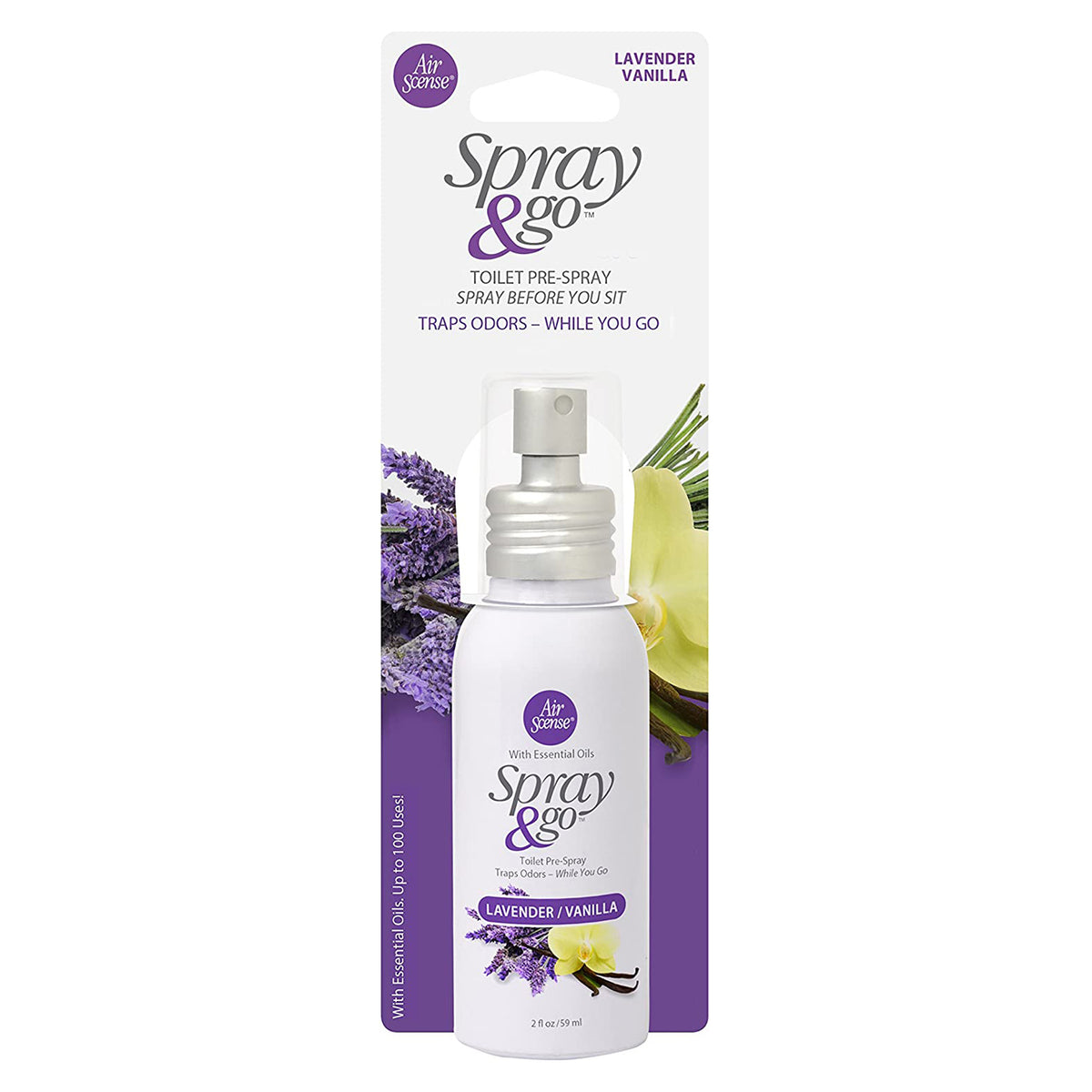 Pré-spray pour toilettes Spray &amp; Go