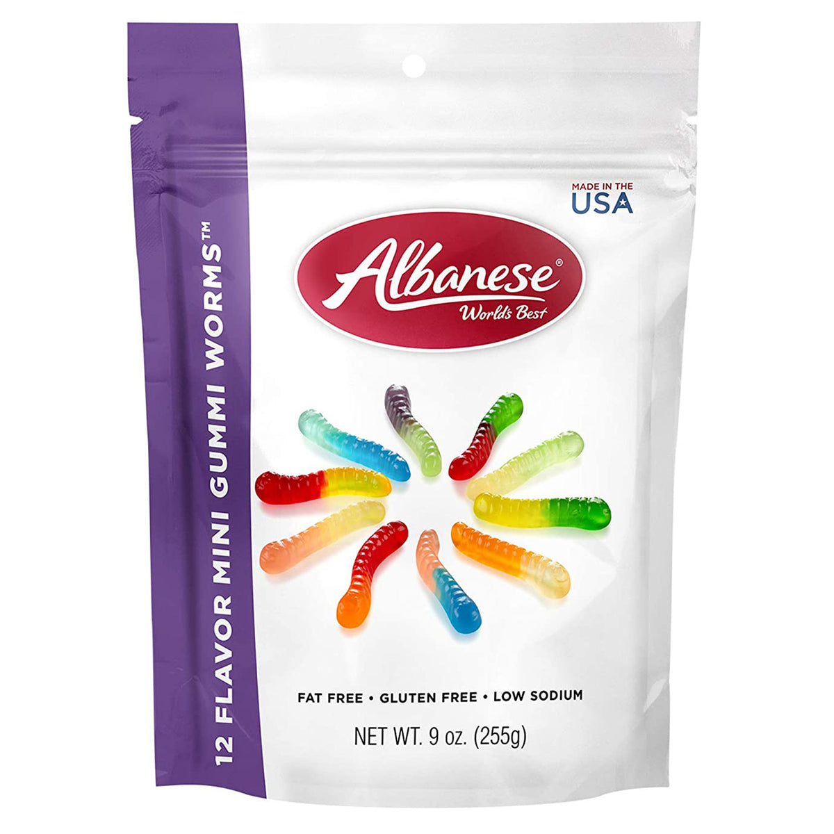 12 Flavor Mini Gummi Worms