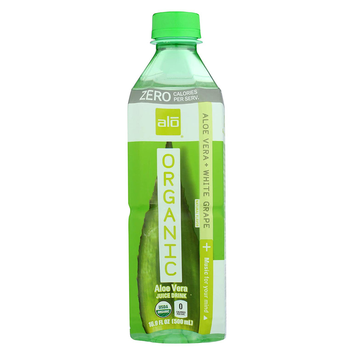 ALO Organic Aloe Vera White Grape Juice Drink