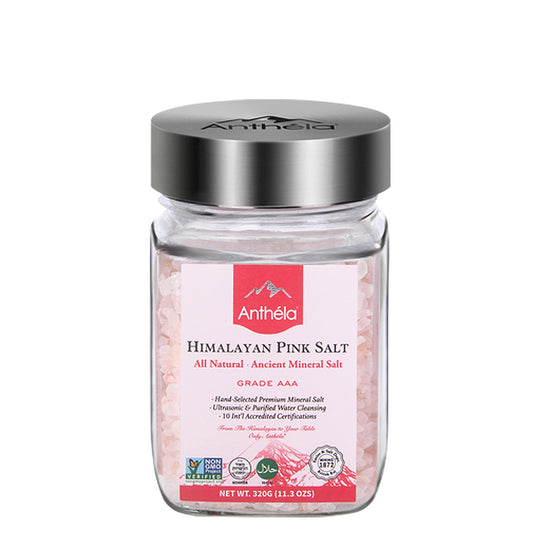 Tarro Cristal Sal Rosa Del Himalaya