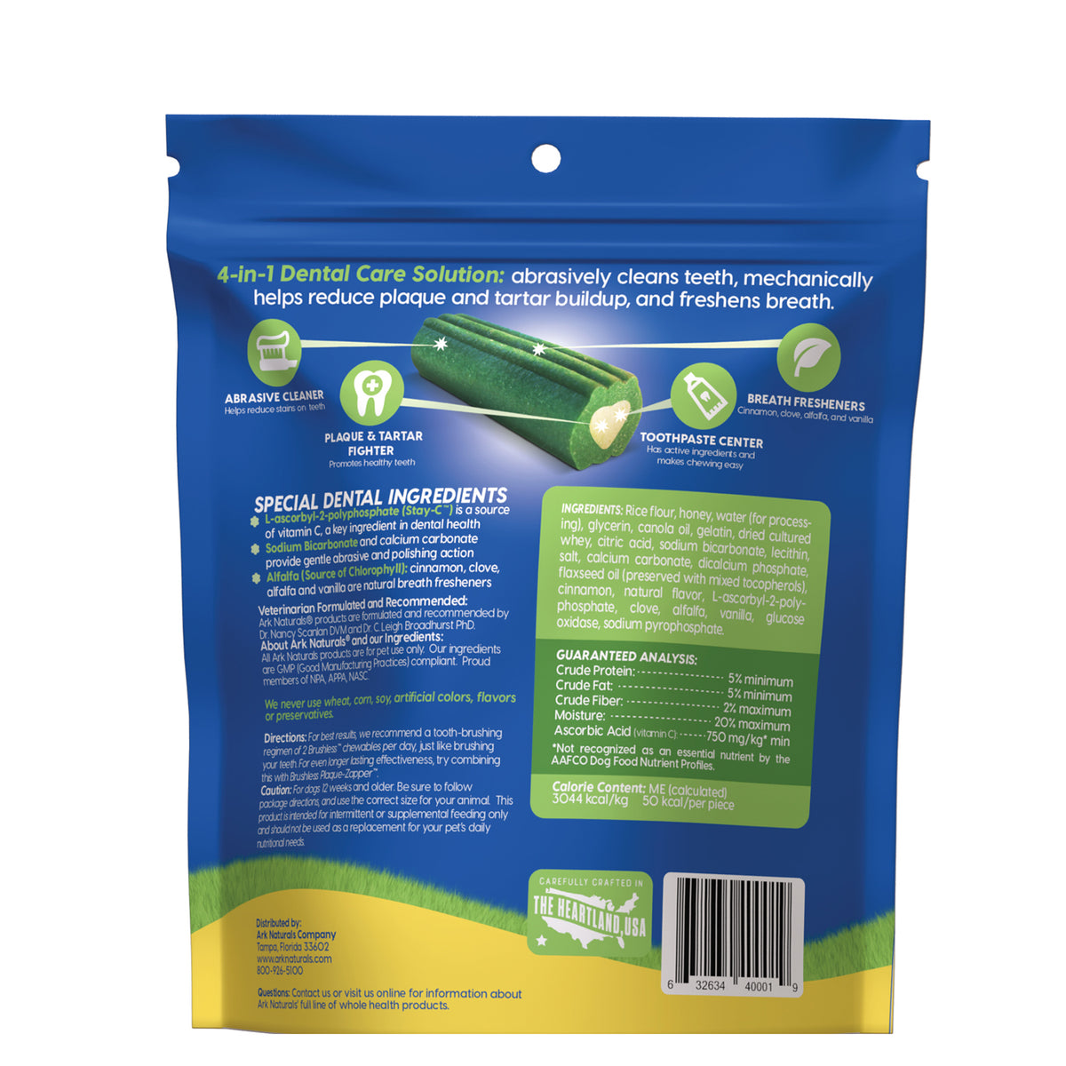 Dentifrice sans brosse pour chiens