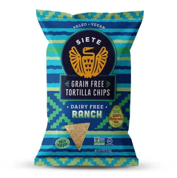 Ranch Grain Free Tortilla Chips - 4oz