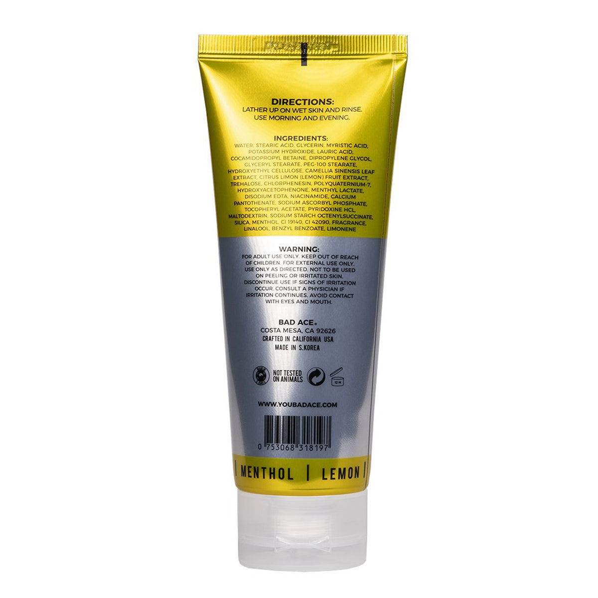 Nettoyant visage énergétique Citric Punch
