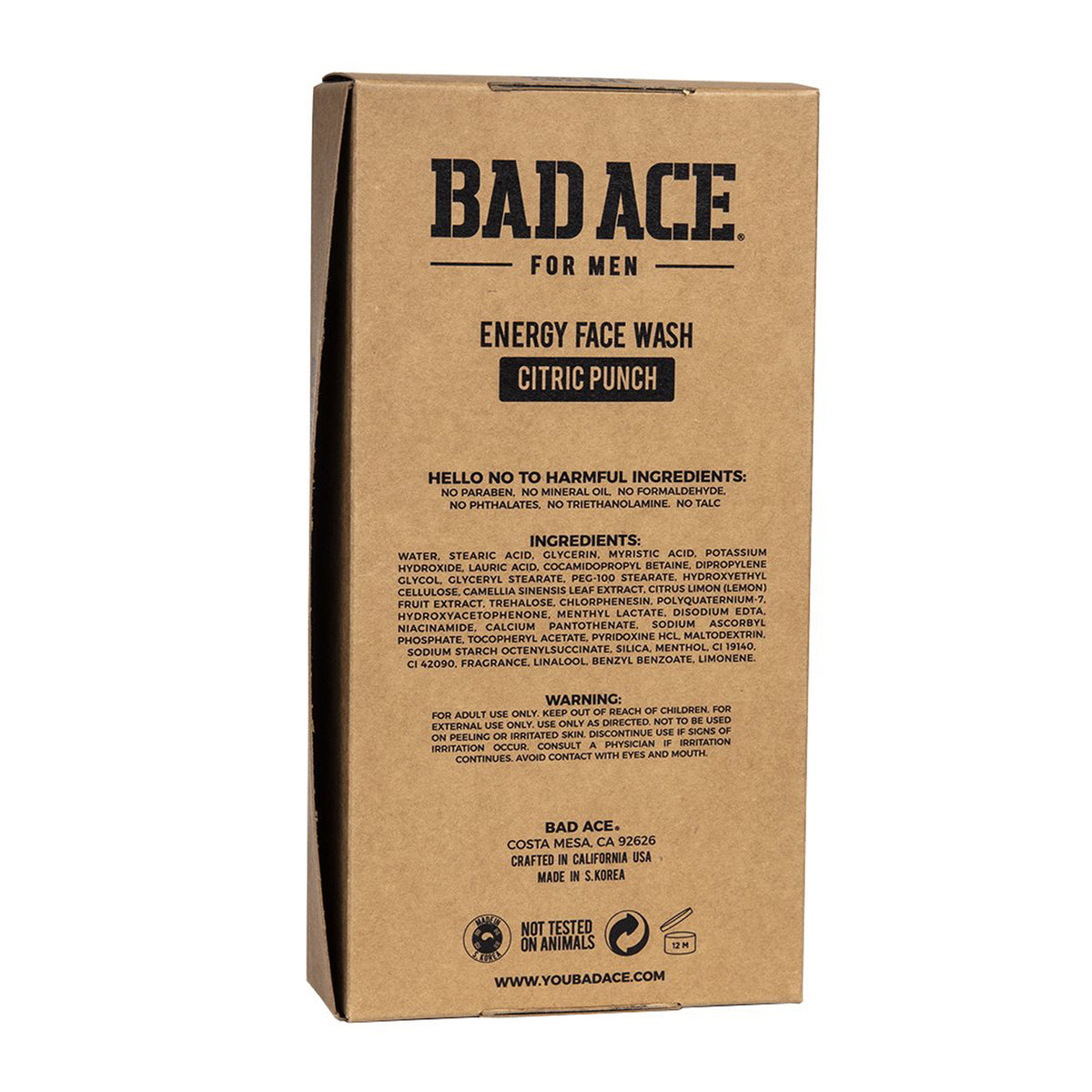 Nettoyant visage énergétique Citric Punch