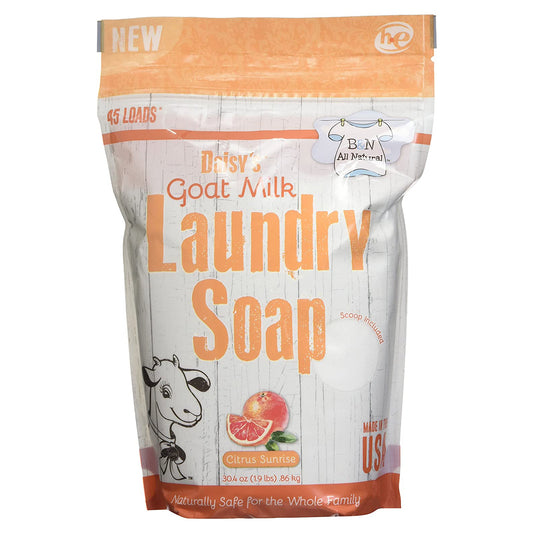 Daisy's Goat Milk Laundry Soap - Citrus Sunrise