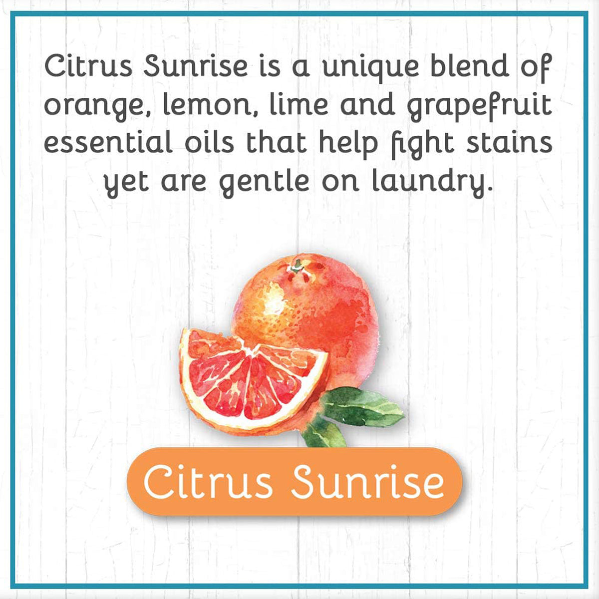 Jabón para lavar la ropa con leche de cabra de Daisy - Citrus Sunrise