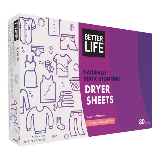 Naturally Static-Stomping Dryer Sheets