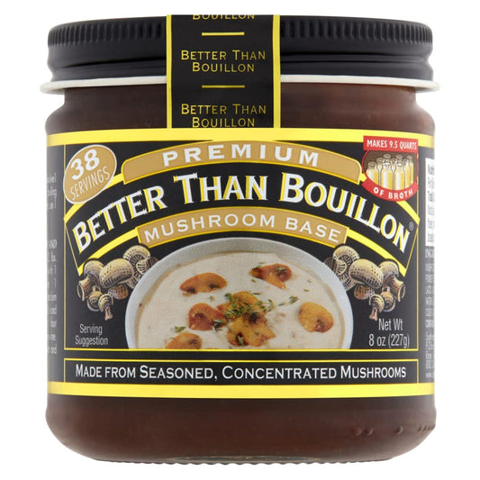 Base de champignons rôtis de qualité supérieure