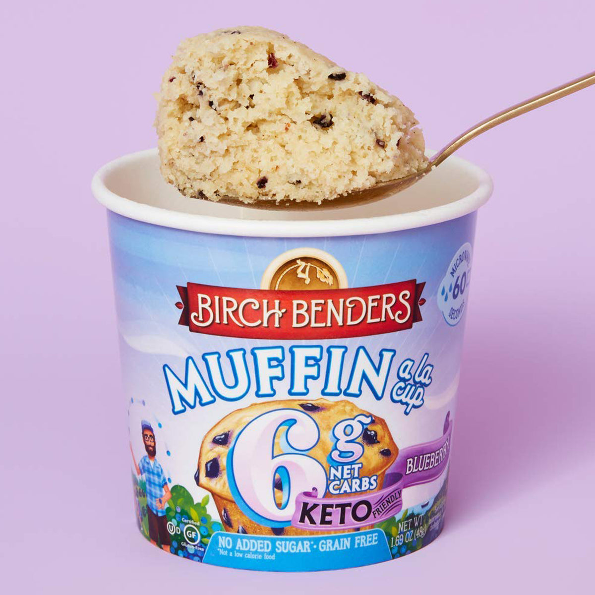 Muffin aux bleuets Ala Cup