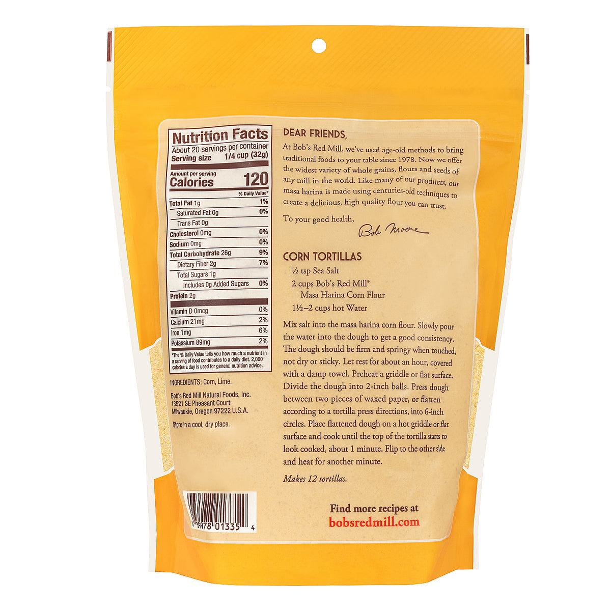 Golden Masa Harina Corn Flour