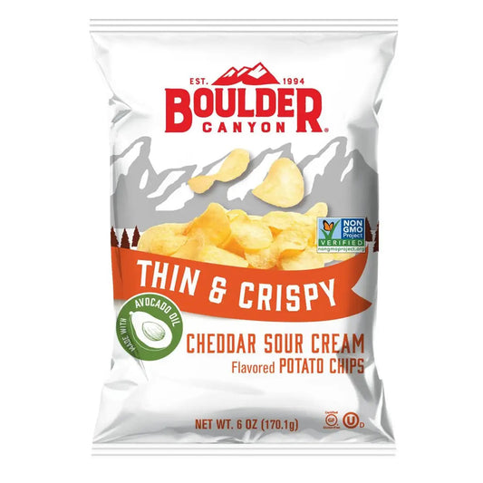 Avocado Oil Thin & Crispy Cheddar Sour Cream