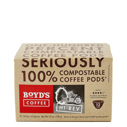 Cápsulas de café compostables de alta velocidad