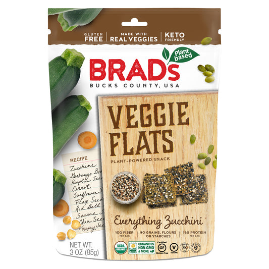 Everything Zucchini Veggie Flats