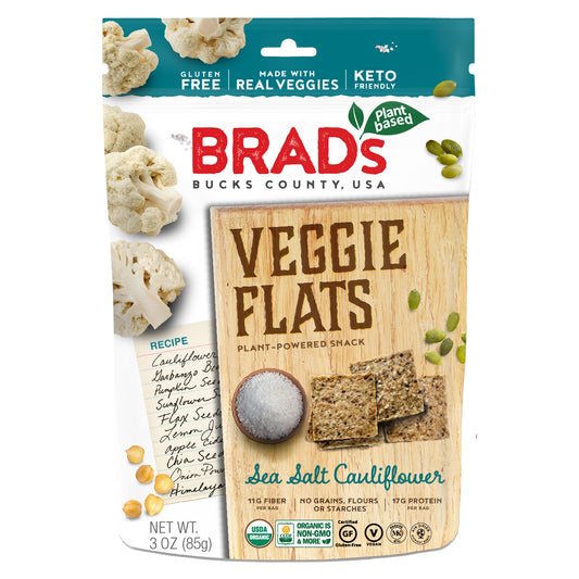 Sea Salt Cauliflower Veggie Flats