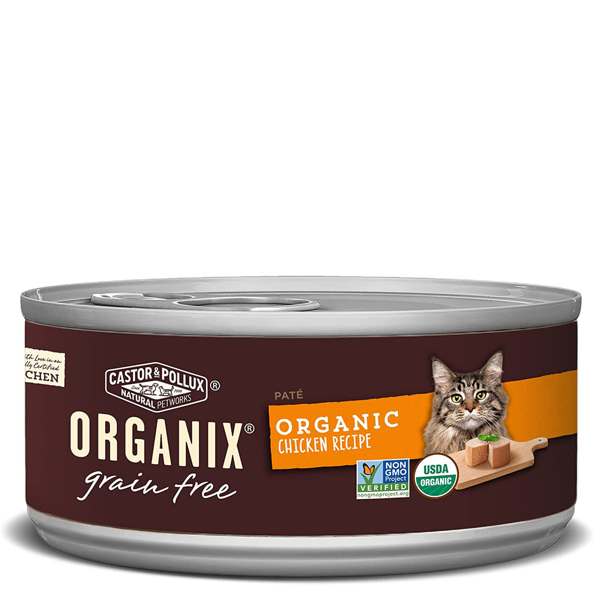 Nourriture pour chats sans céréales Organix