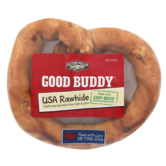 Good Buddy USA Rawhide Pretzel With Natural Chicken Flavor