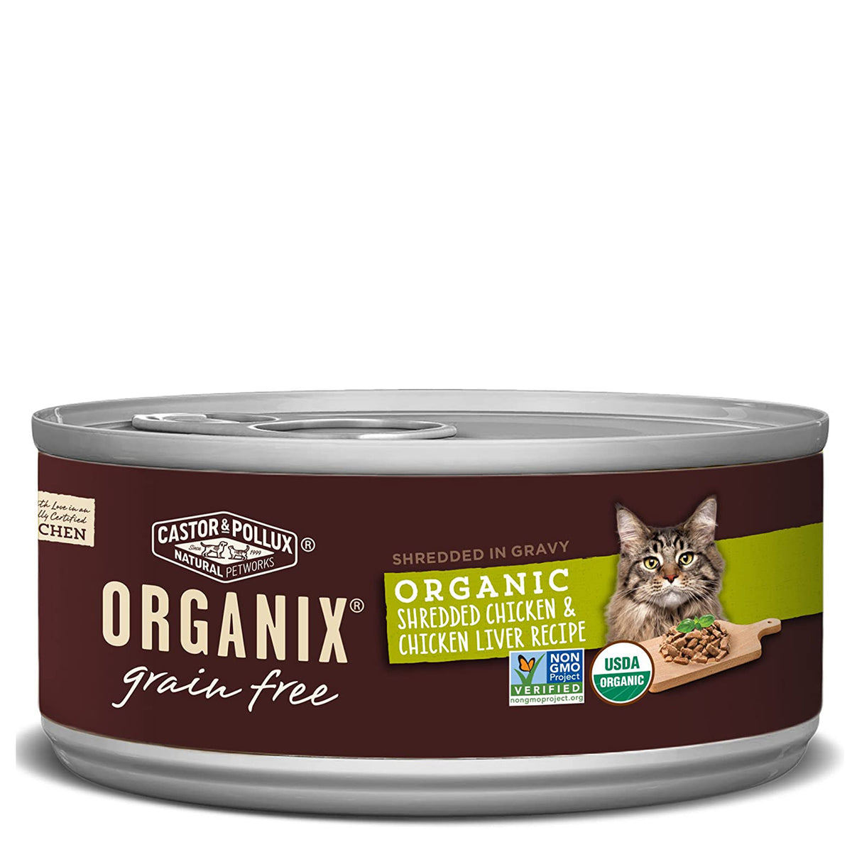Nourriture pour chats sans céréales Organix