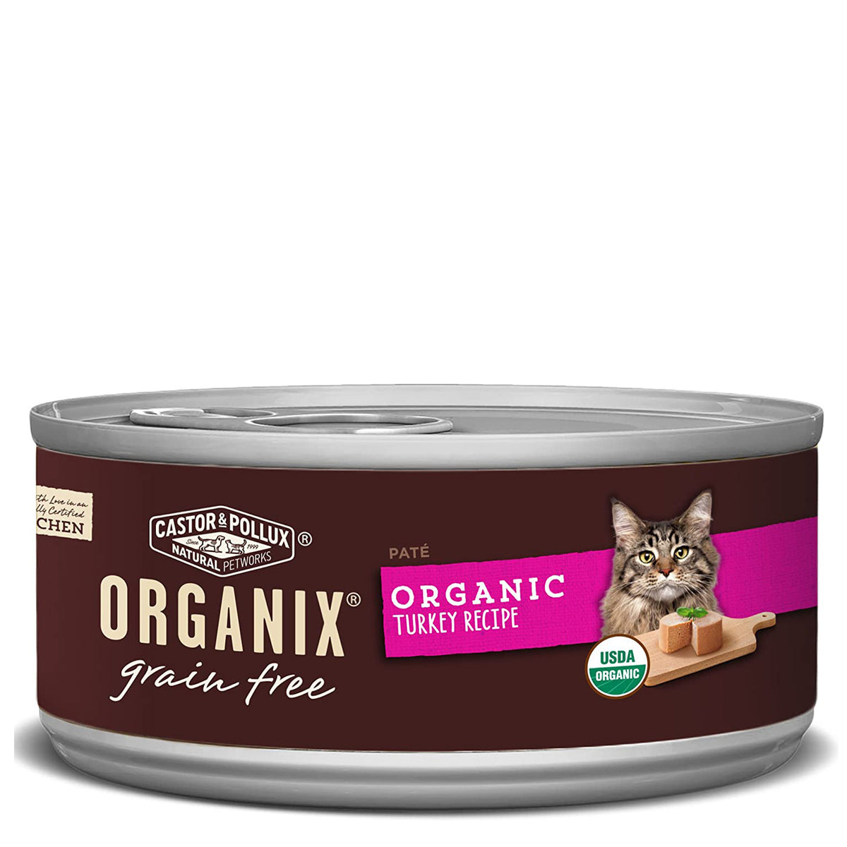 Nourriture pour chats sans céréales Organix
