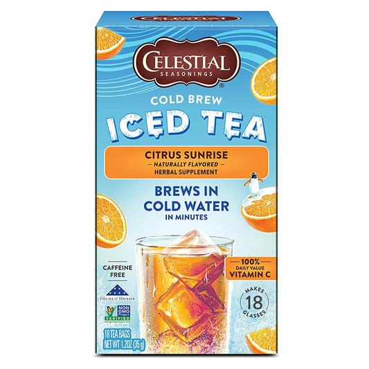 Thé glacé infusé à froid