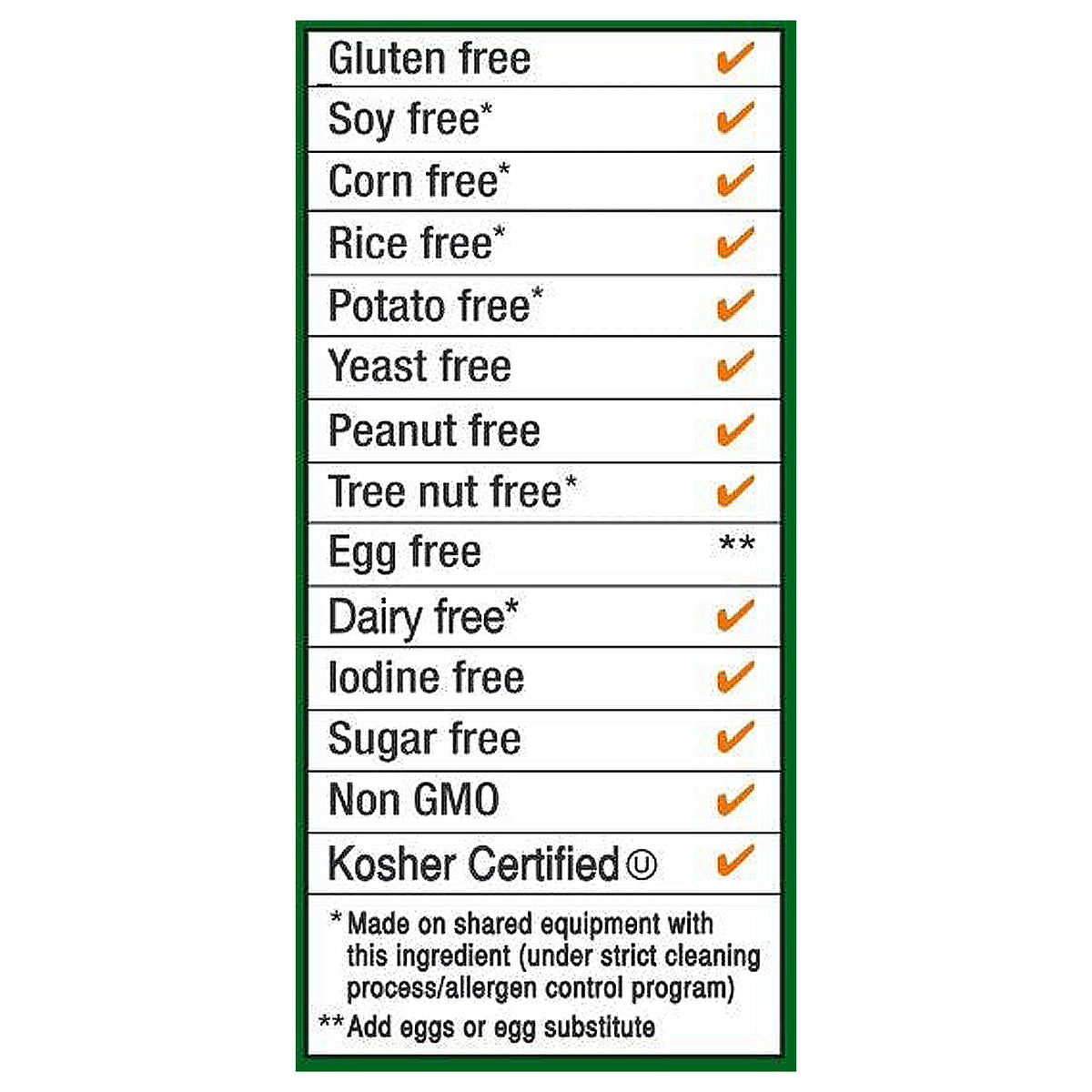 Gluten Free Pizza Crust Mix