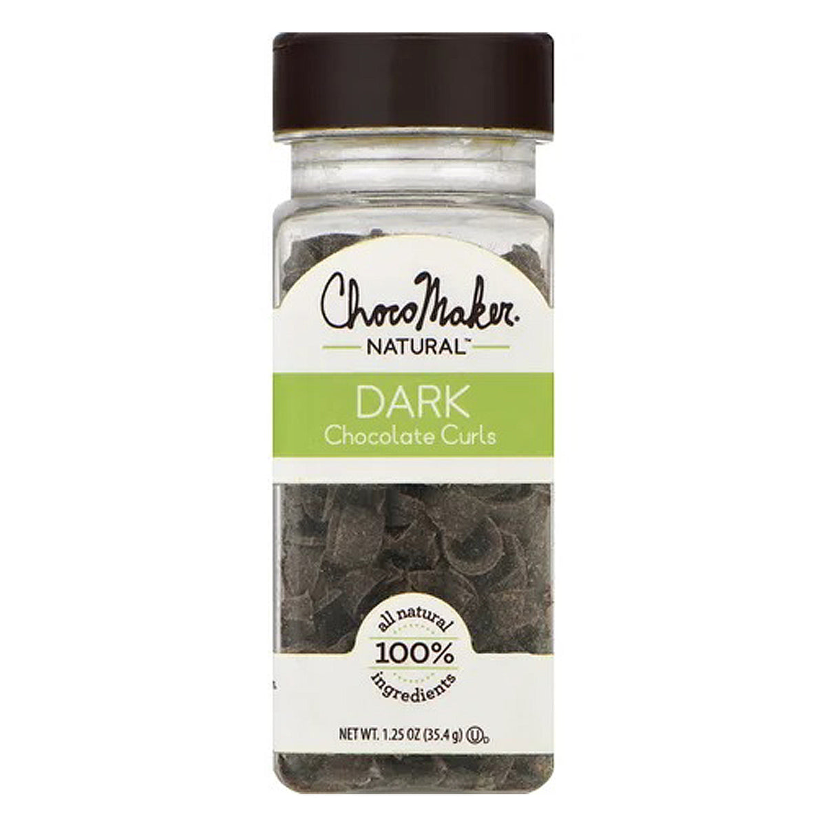 Rizos de chocolate amargo